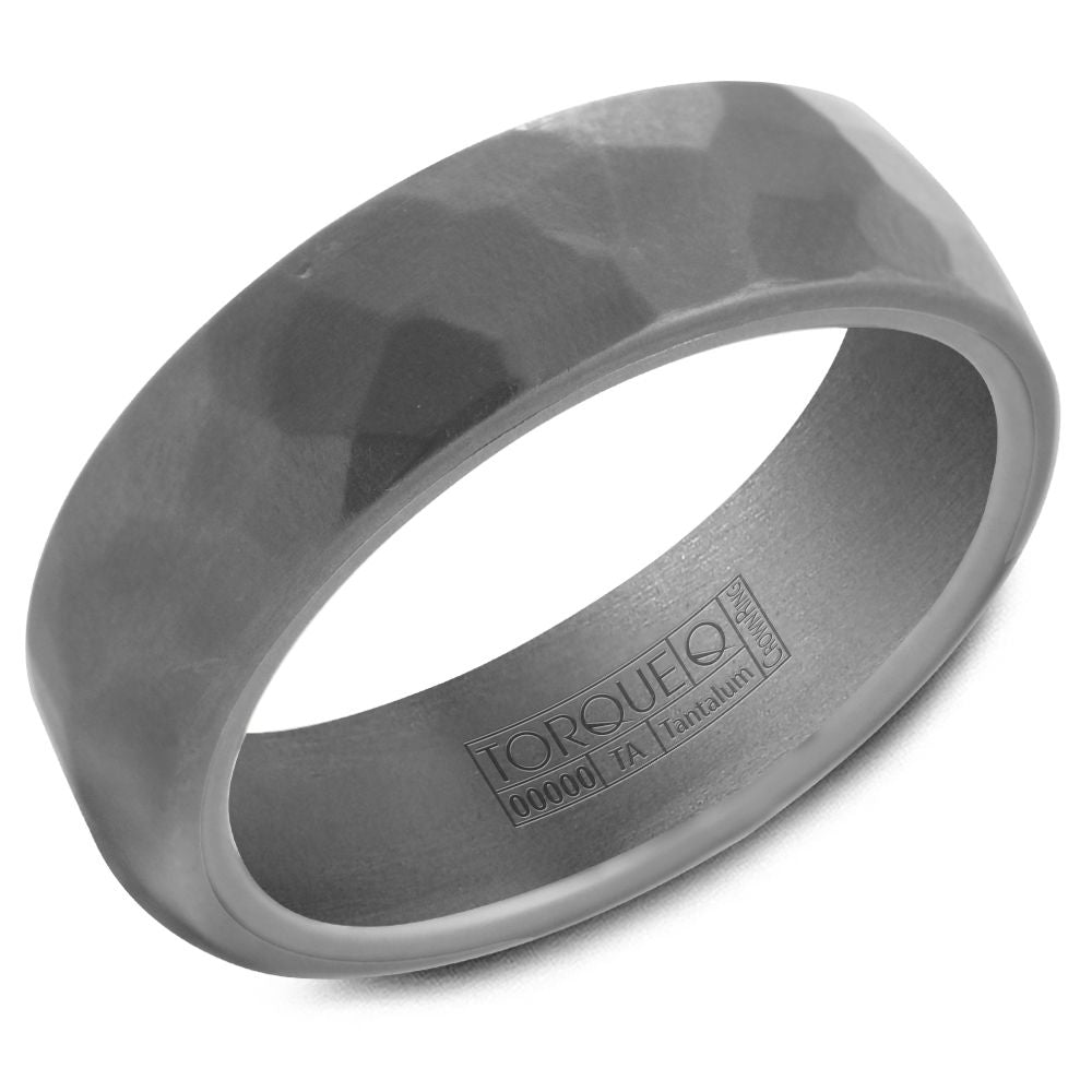 Tantalum Grey Men's Wedding Band