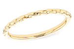 Allison Kaufman Slim Twist Wedding Band in 14K Yellow Gold
