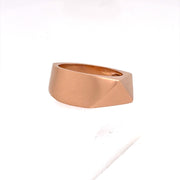 Men's 18 Karat Rose Gold Fashion Ring