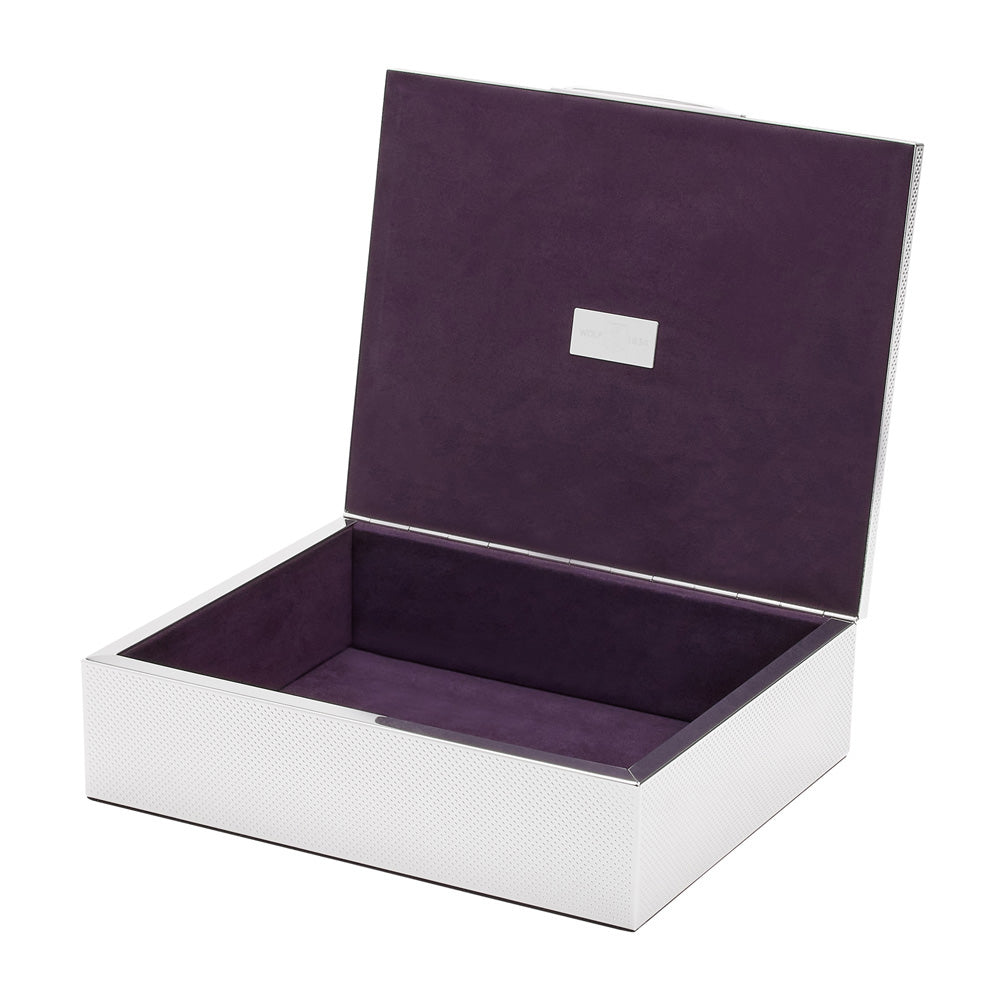 WOLF Silver Medium Watch Jewelry and Legacy Box - view 4