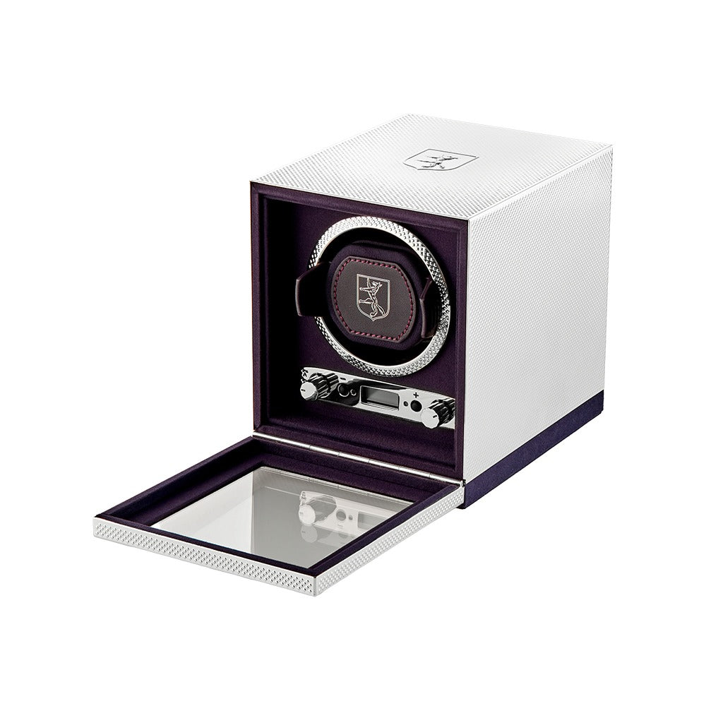 WOLF Silver Single Watch Winder - view 3