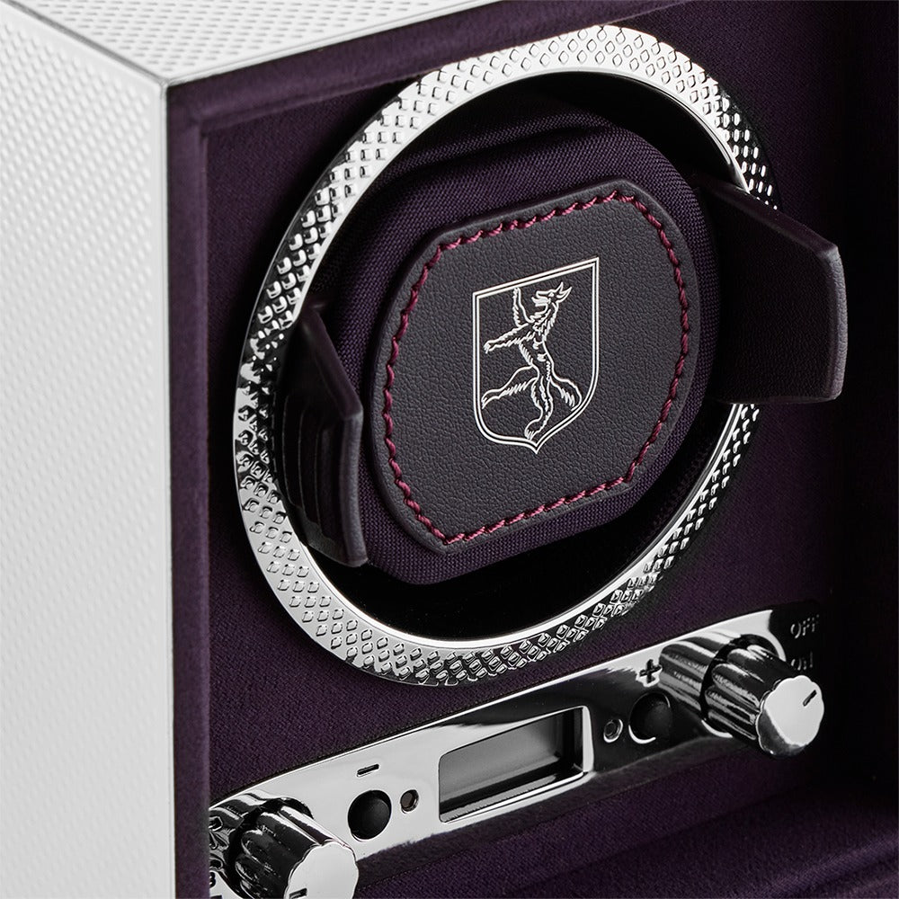 WOLF Silver Single Watch Winder - view 4