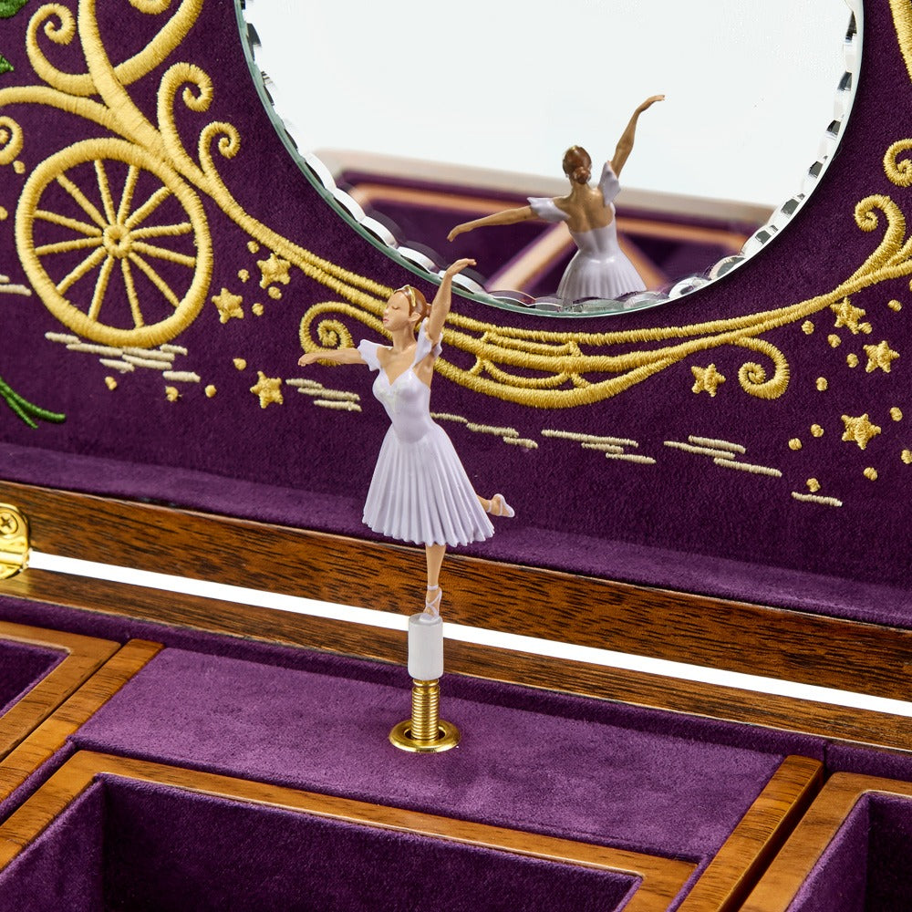 WOLF Ballet Musical Jewelry Box - view 2