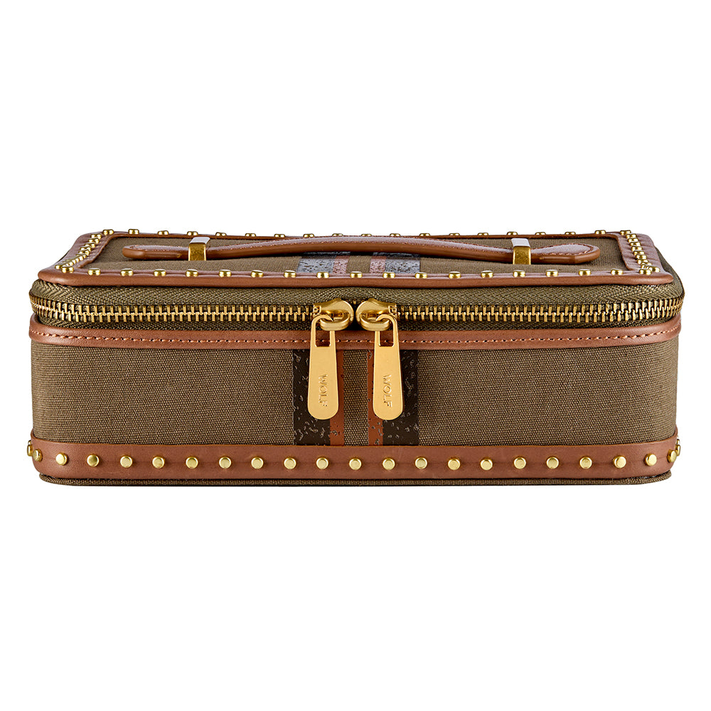 WOLF Ida Travel Zip Jewelry Case