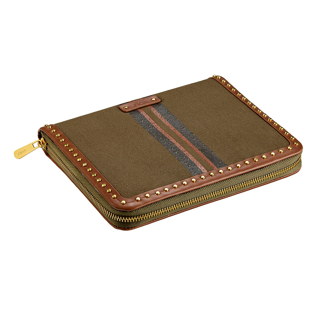 WOLF Ida Travel Zip Jewelry Portfolio - view 2