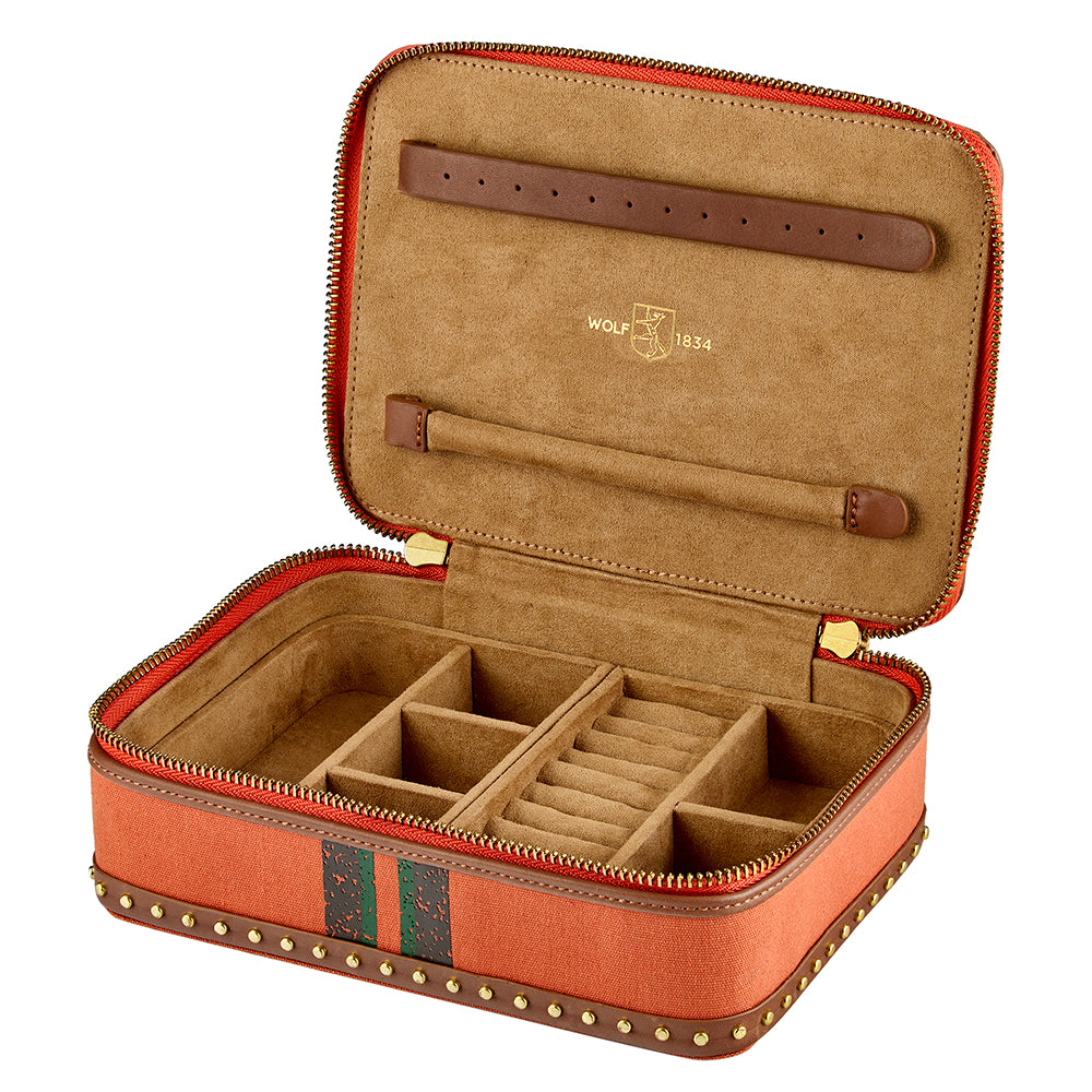 WOLF Ida Travel Zip Jewelry Case - view 8