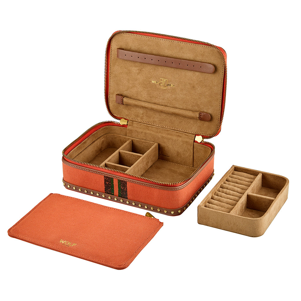 WOLF Ida Travel Zip Jewelry Case - view 7
