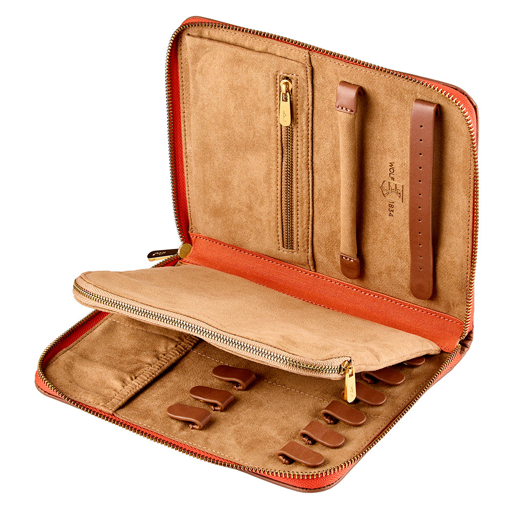 WOLF Ida Travel Zip Jewelry Portfolio - view 7