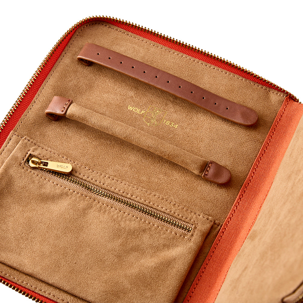 WOLF Ida Travel Zip Jewelry Portfolio - view 8