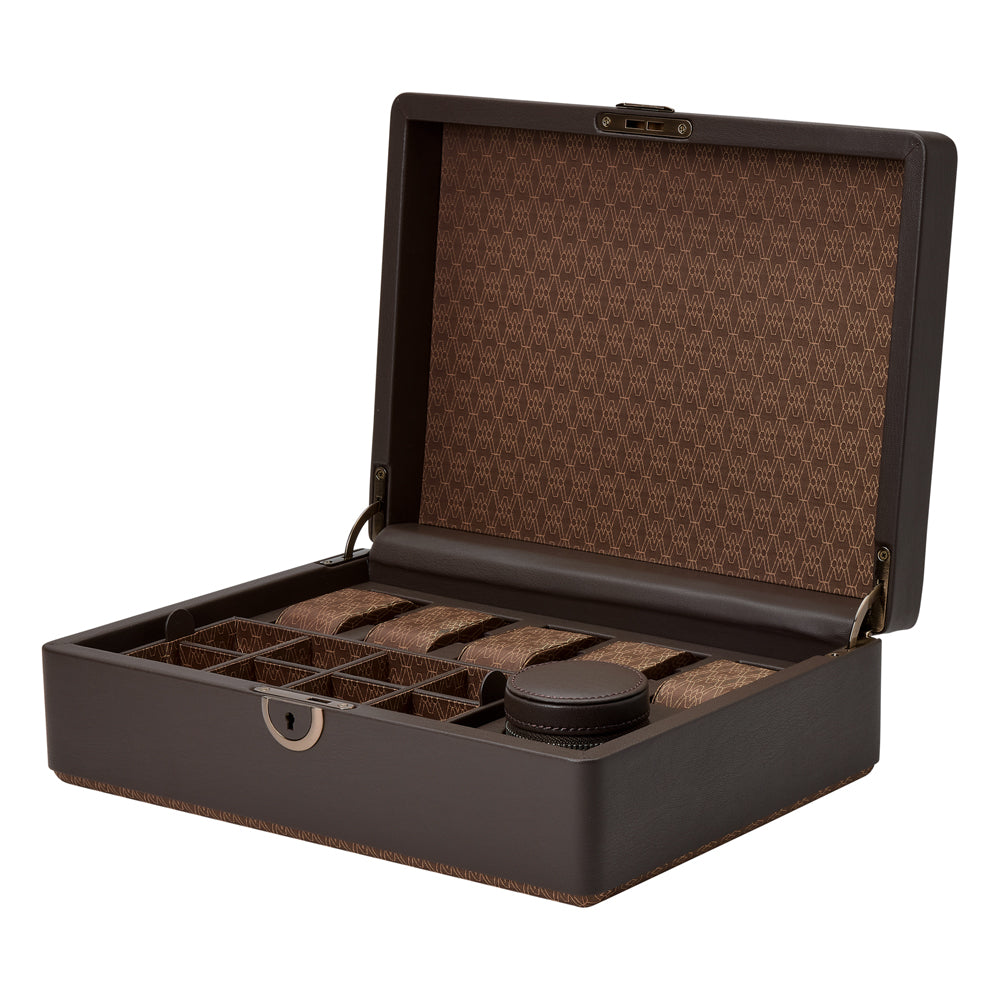 WOLF Earth 5 Piece Watch Box with Storage - view 3