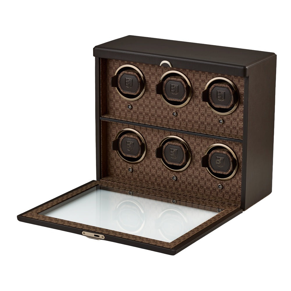 WOLF Earth 6 Piece Watch Winder - view 3