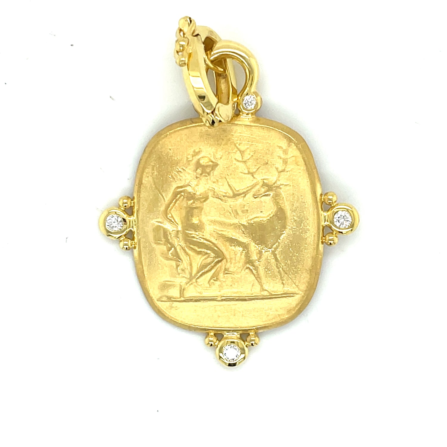 14 Karat Yellow Gold Diana Pendant