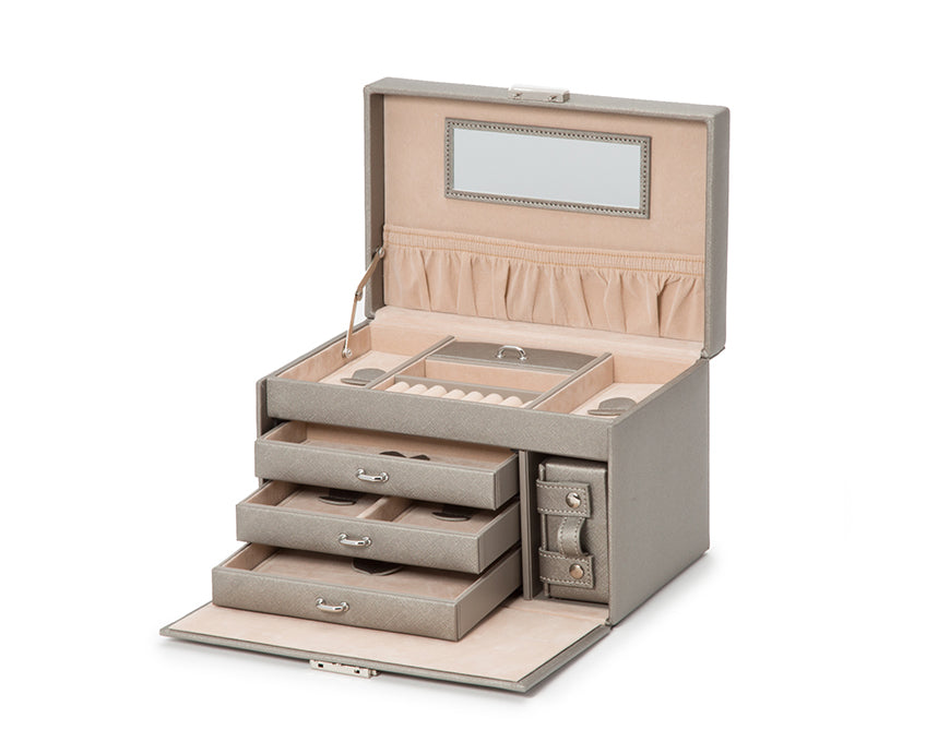 WOLF Heritage Belgrave Small Jewelry Box - view 7
