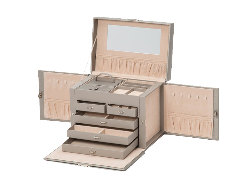WOLF Heritage Belgrave Medium Jewelry Box - view 6