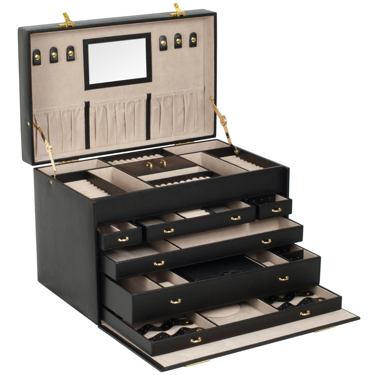 WOLF Heritage Belgrave Jewelry Armoire - view 4
