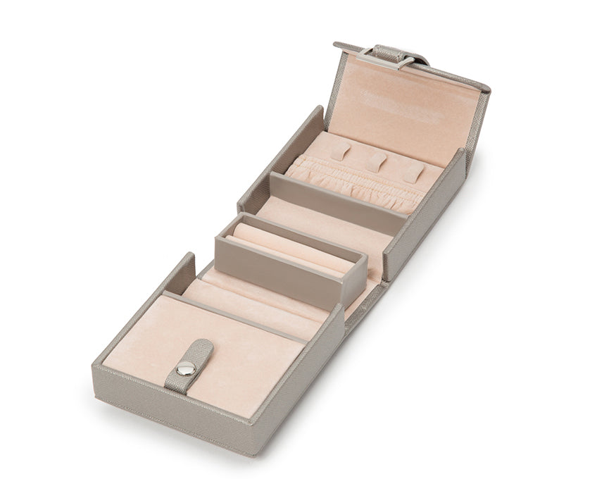 WOLF Heritage Belgrave Fold-Out Jewelry Box - view 6