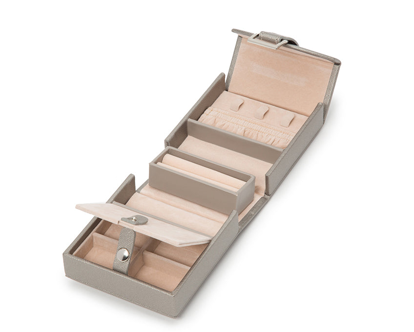 WOLF Heritage Belgrave Fold-Out Jewelry Box - view 7
