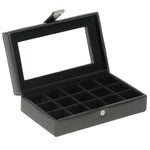 WOLF Heritage Belgrave 15 Piece Cufflink Box - view 2