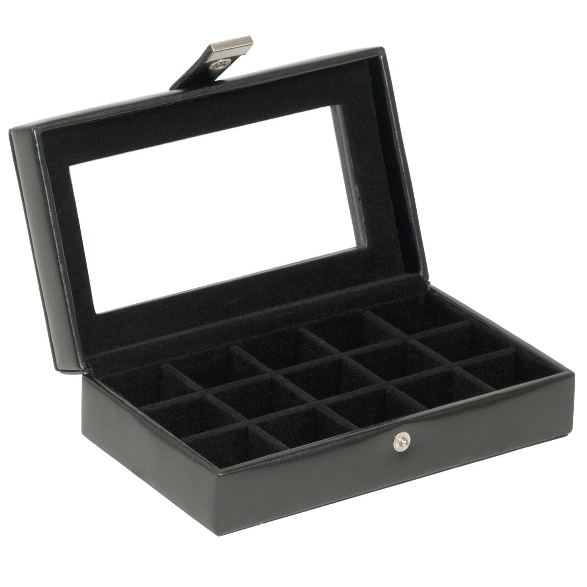 WOLF Heritage Belgrave 15 Piece Cufflink Box - view 2