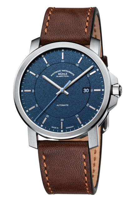 Mühle-Glashütte "29er Casual" Automatic in SS, Navy Blue Dial