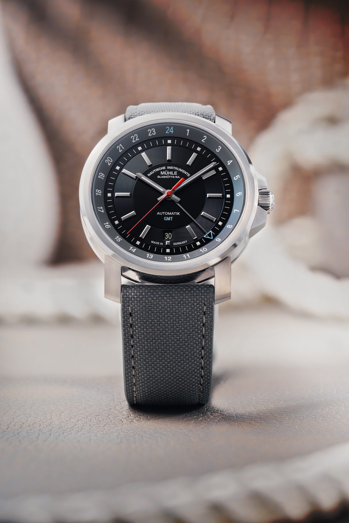 Mühle-Glashütte "29er Big GMT" Automatic in SS, Second Time Zone