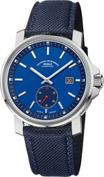 Mühle-Glashütte "29er Big Small Second" Automatic in SS, Deep Blue Dial