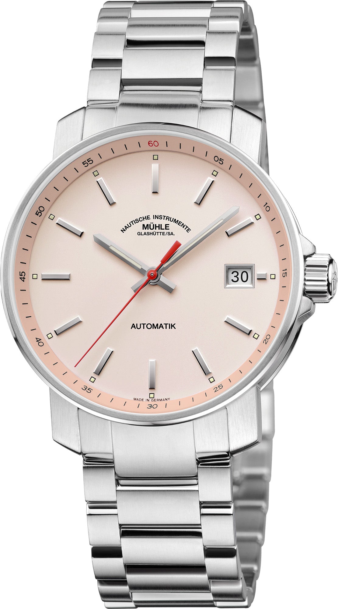 Mühle-Glashütte "29er" Automatic in SS, Apricot Dial