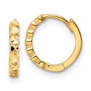 Precious Metal (No Stones) Earring