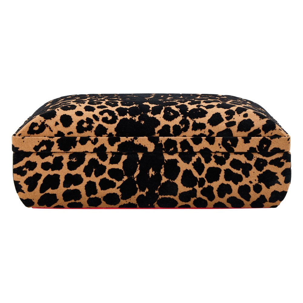 WOLF Savanna Leopard Print Medium Jewelry Box