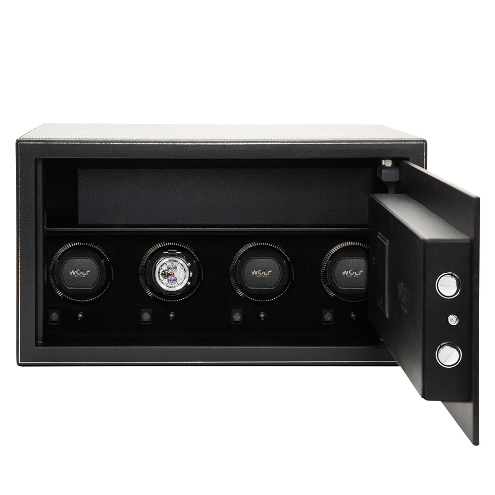 WOLF The Den 4 Piece Watch Winder Safe - view 3