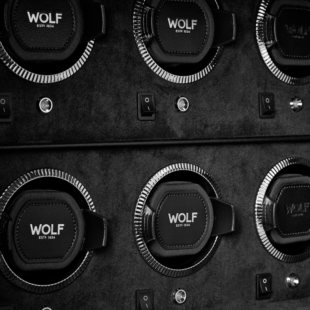 WOLF The Den 8 Piece Watch Winder Safe - view 4