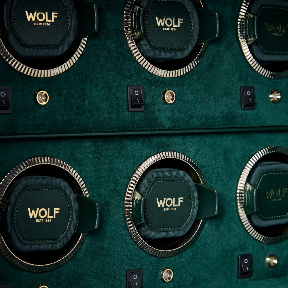 WOLF The Den 8 Piece Watch Winder Safe - view 8