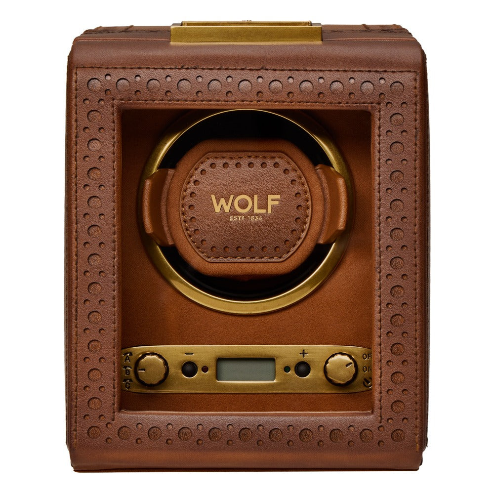 WOLF Brogue Single Watch Winder