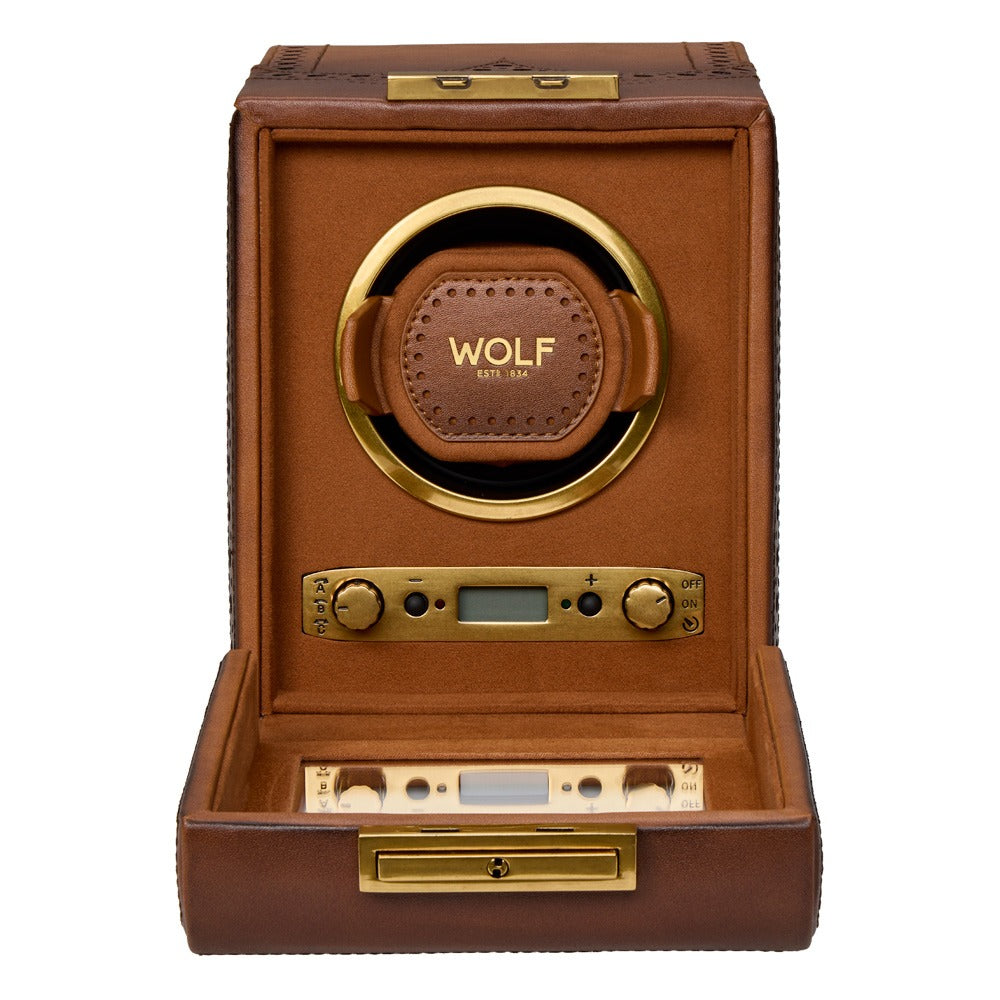 WOLF Brogue Single Watch Winder - view 2