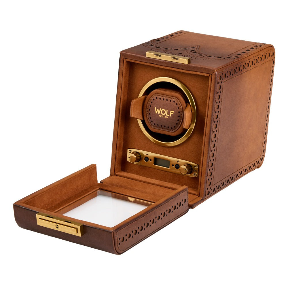WOLF Brogue Single Watch Winder - view 3