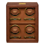 WOLF Brogue 4 Piece Watch Winder
