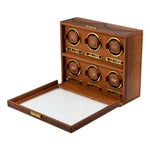 WOLF Brogue 6 Piece Watch Winder - view 3
