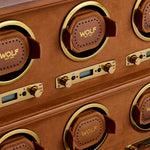 WOLF Brogue 6 Piece Watch Winder - view 4