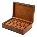 WOLF Brogue 10 Piece Watch Box - view 3