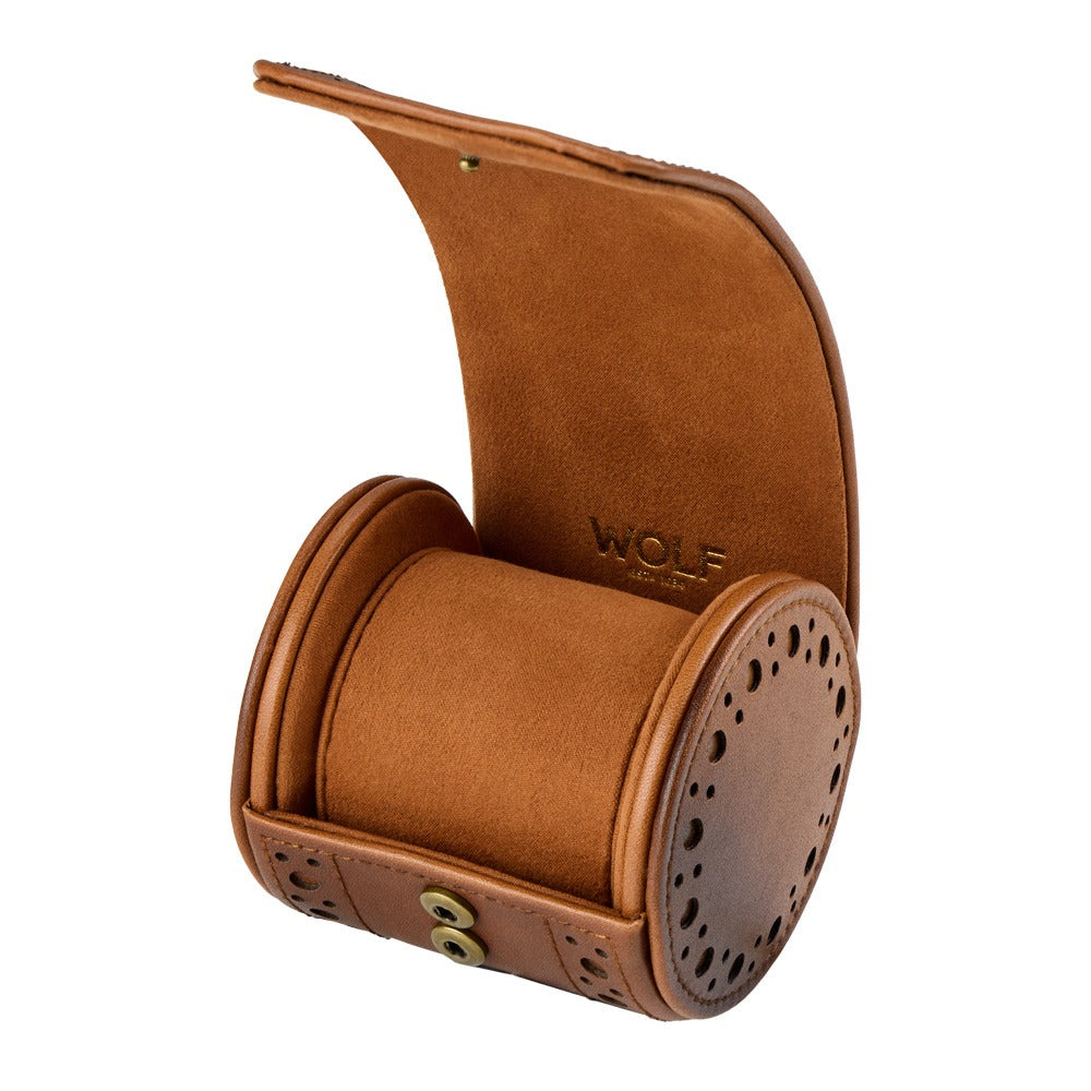 WOLF Brogue Single Watch Roll - view 2