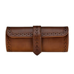 WOLF Brogue Triple Watch Roll