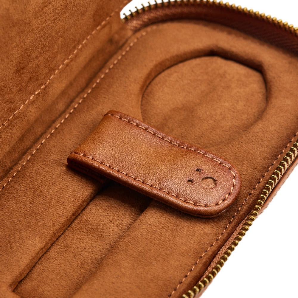 WOLF Brogue 2 Piece Watch Zip Case - view 4