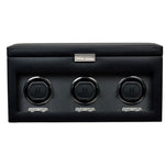 WOLF Heritage Oxford Triple Watch Winder with Storage