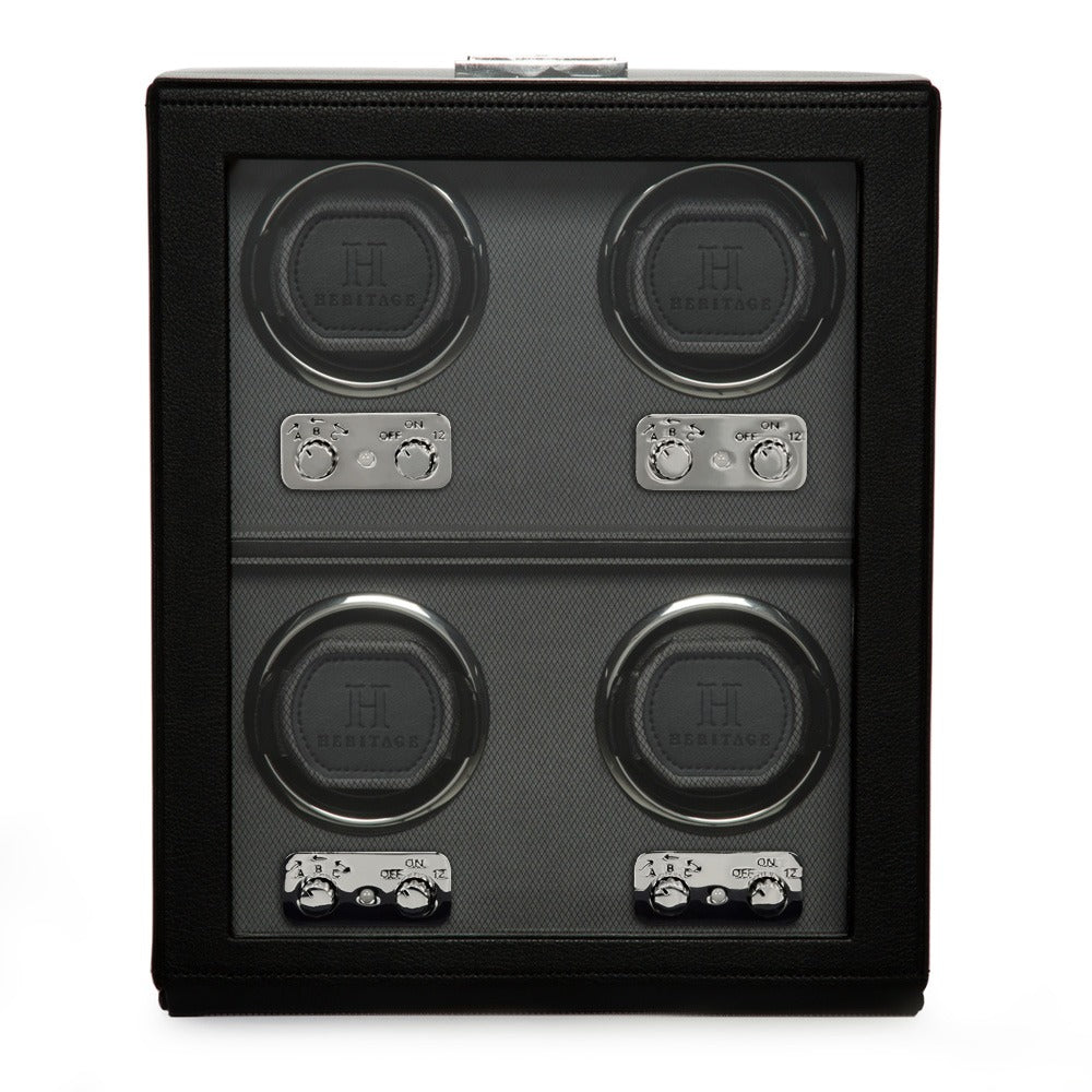 WOLF Heritage Oxford 4 Piece Watch Winder