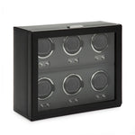 WOLF Heritage Oxford 6 Piece Watch Winder - view 3