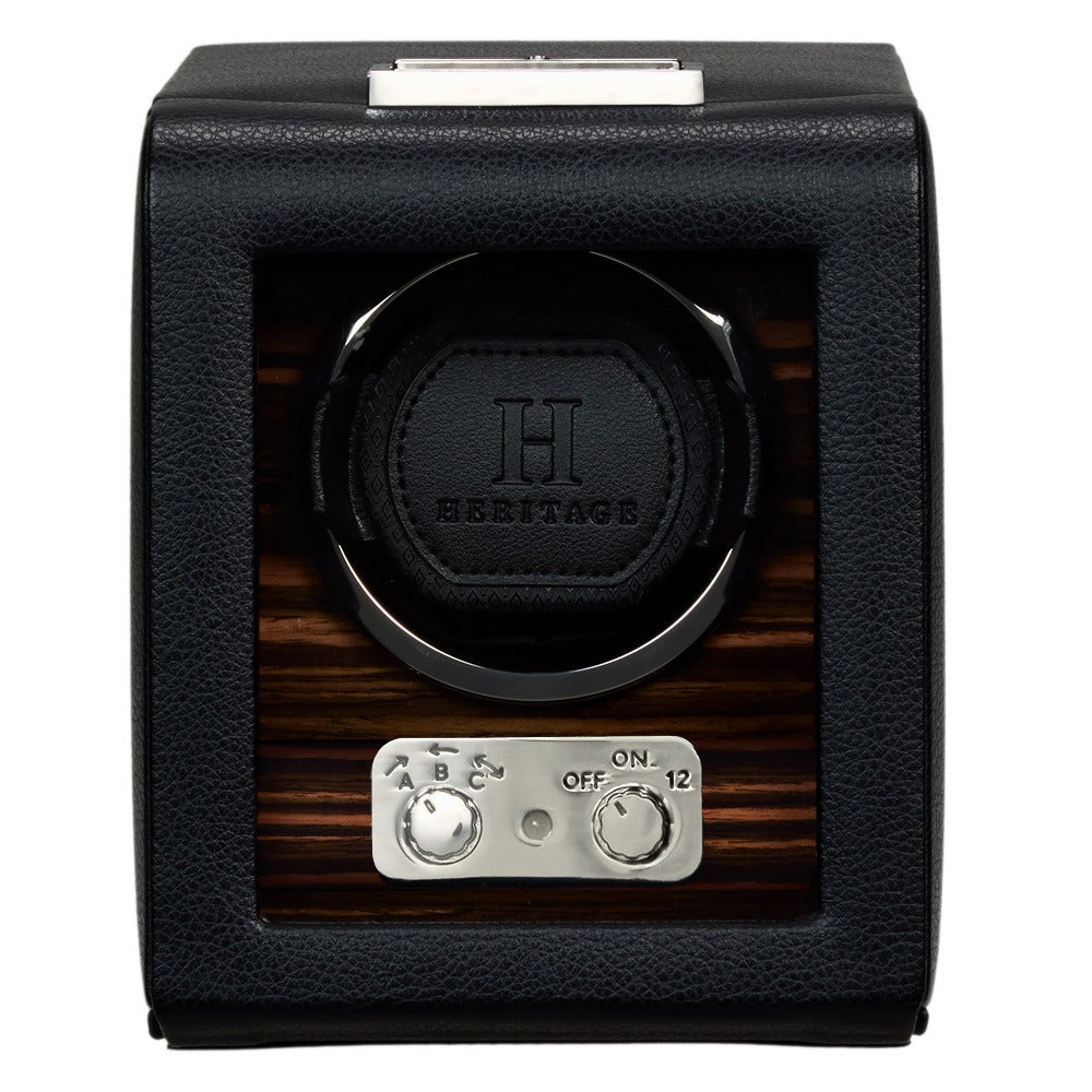 WOLF Heritage Macassar Single Watch Winder