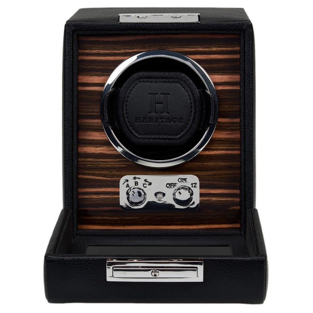 WOLF Heritage Macassar Single Watch Winder - view 3