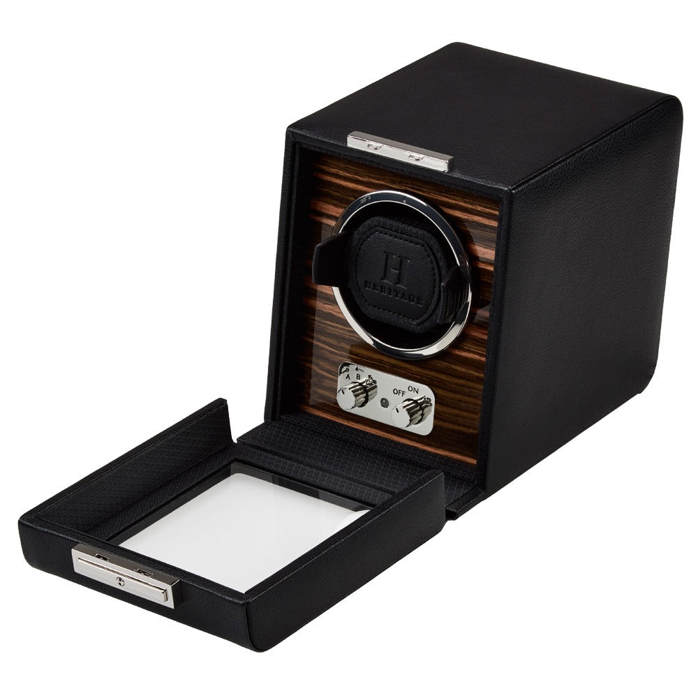 WOLF Heritage Macassar Single Watch Winder - view 2