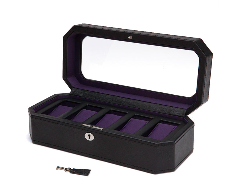 WOLF Windsor 5 Piece Watch Box - view 2