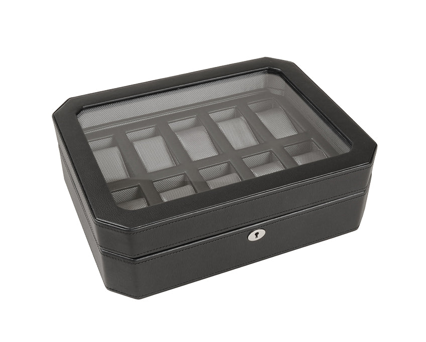 WOLF Windsor 10 Piece Watch Box - view 11